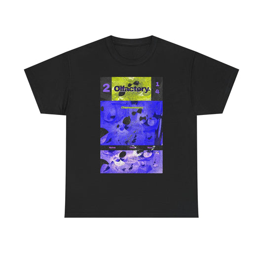 Graphic Tee — 'Olfactory 2014' Abstract Art Print