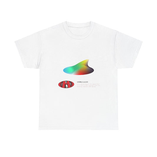 Abstract Rainbow Wave T‑Shirt